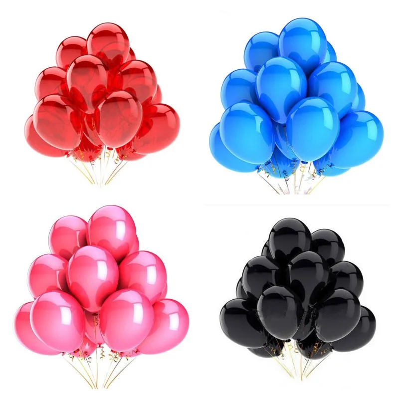 

10/20/30Pcs New Glossy Pearl Latex Balloons Wedding Happy Birthday Party Inflatable Decoration Ballon Kids Toys Air Balls