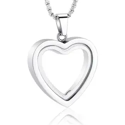 Glass Heart Urn Necklace for Ashes Women Love Heart Cremation Jewelry for Ashes Keepsake Memorial Jewelry