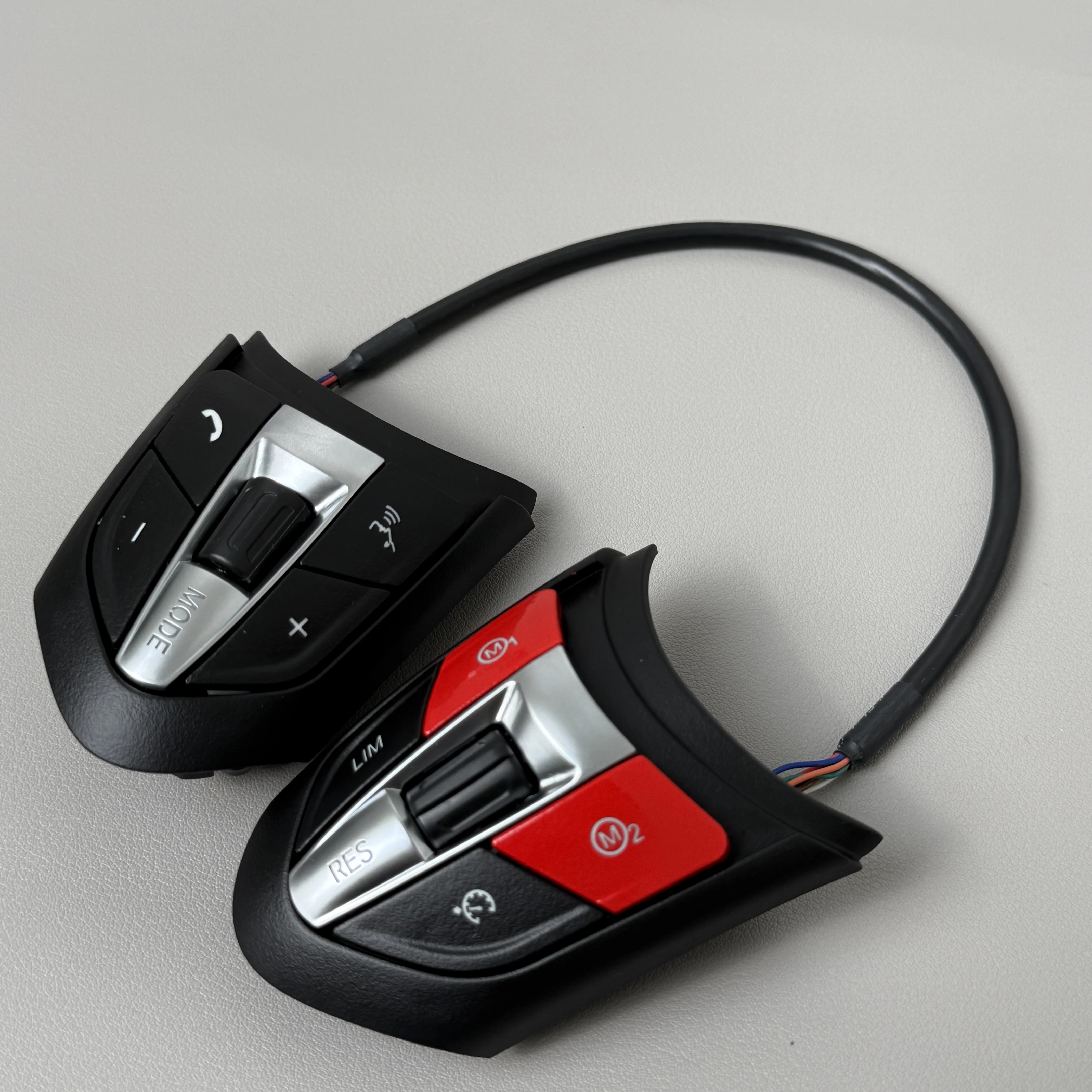 Auto Lenkrad RES MODUS Taste Abdeckung Für BMW F10 F11 F30 F31 F34 F01 F02 F07 F06 F12 F25 F26 F15 F16 M2 M3 M4 M5 X5M X6M