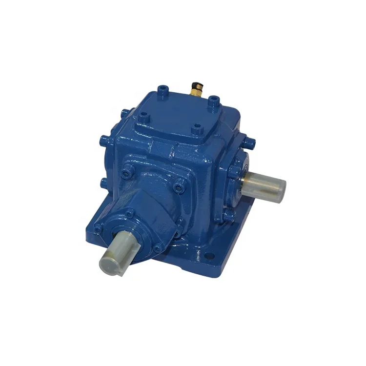 T series right angle shaft and spiral bevel gearbox right angle Transmission Bevel Gear Box