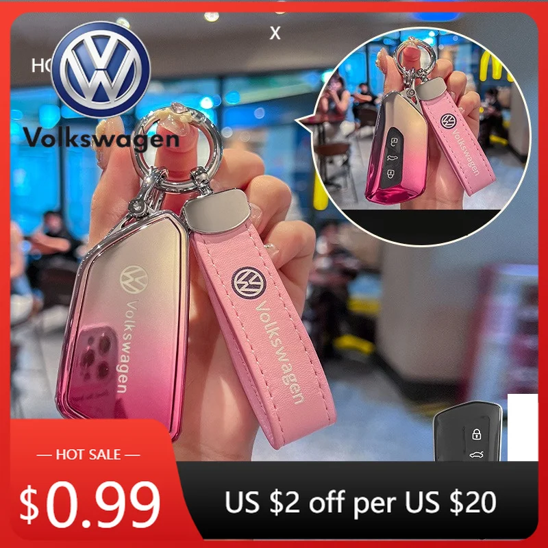 

Подстаканники с 3 кнопками, чехол из ТПУ для автомобильного смарт-брелока с дистанционным управлением, чехол для VW Volkswagen Golf 8 Mk8 MK4 2020 2021 GTI GTD R ID3 ID4 MK4 A