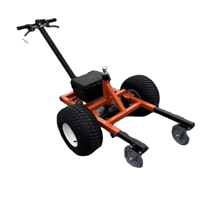 New Customized 48V Electric Utility Dolly Easy Pull Trailer Tow Camper Vehicle Caravans Boat Platform Structure Retail 2000kg
