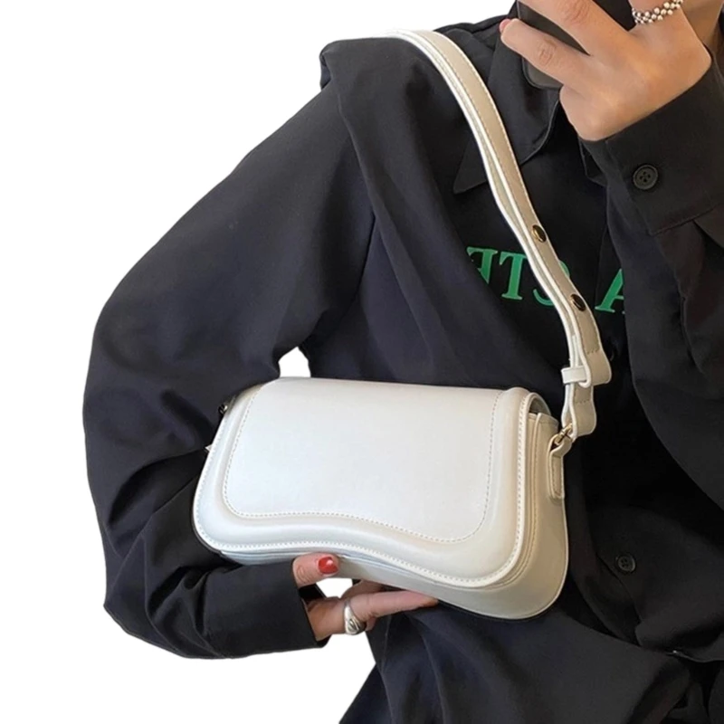 Contemporary PU Leather Crossbody Bag Compact and Handbag Shoulder Bags