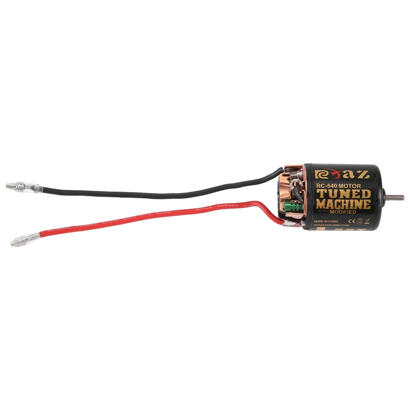 

FBIL-540 Brushed Motor With 1060 Brushed ESC 60A 2-3S Lipo Waterproof Electric Speed Controller For RC 1/10 Crawler Car