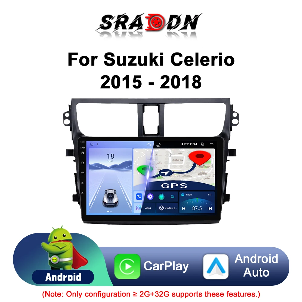 

For Suzuki Celerio Cultus 2015 - 2018 Android Car Radio Automotive Multimedia Player Navigation GPS Carplay Screen Auto Stereo