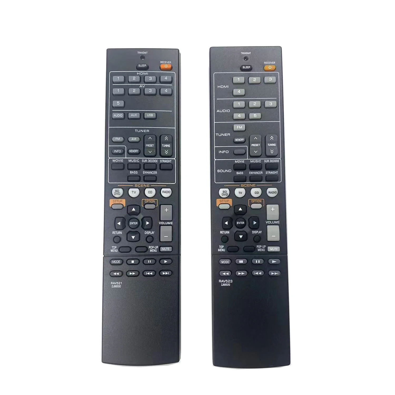 

NEW Remote Control For YAMAHA AV Receiver RAV521 ZJ66500 RAV523 ZJ66520