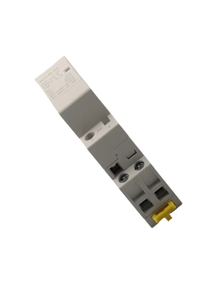 Beautiful Appearance 24V 25A Contactor 2P 2NO Contactor Compact Size High-quality Insulation Materials Novel Structure