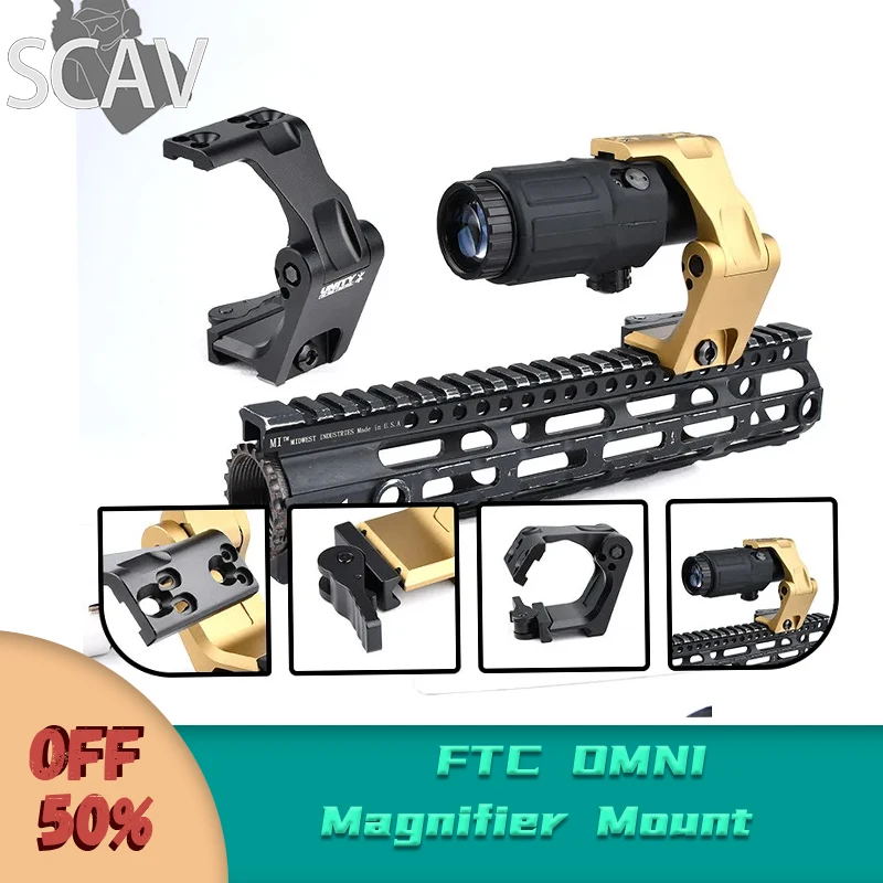 Tactical Unity FTC OMNI Magnifier Mount With FAST QD Lever 2.26