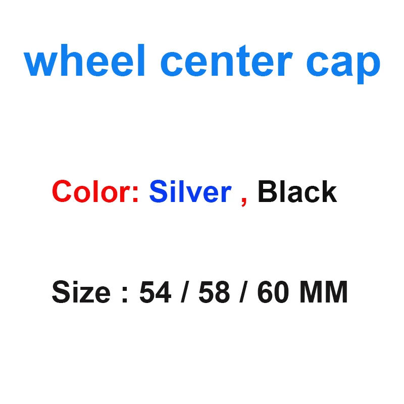 

100pcs 54mm 58mm 60mm Car Wheel Center Cap Hub Caps Stickers Cover Badge Emblem For Alto Swift SX4 Kizashi Jimny Grand Vitara