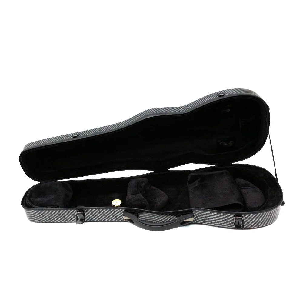 Violin Case New Carbon Fiber 4/4 Full Size Hard Case Violin box music backpack sturdy and lightweight #US