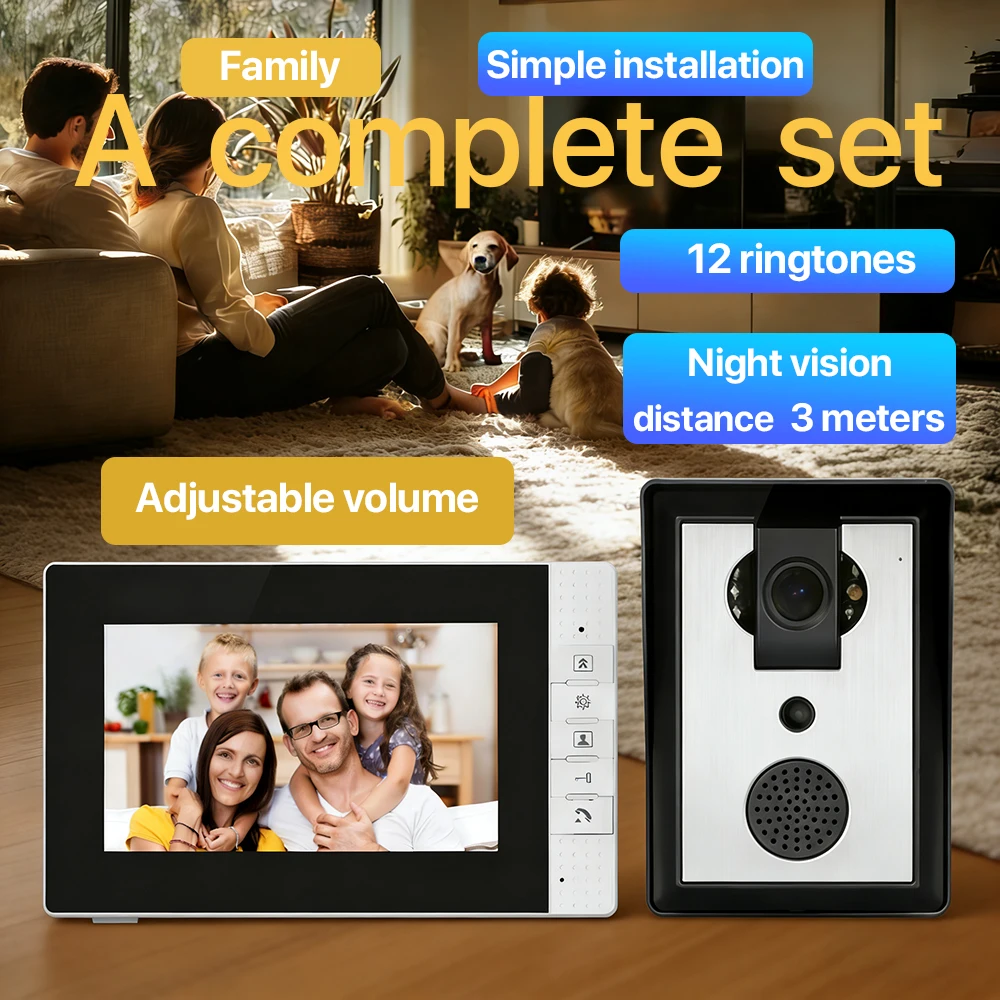 7 inç kablolu görüntülü interk - Home Security Uk incelemesi ve fiyatı