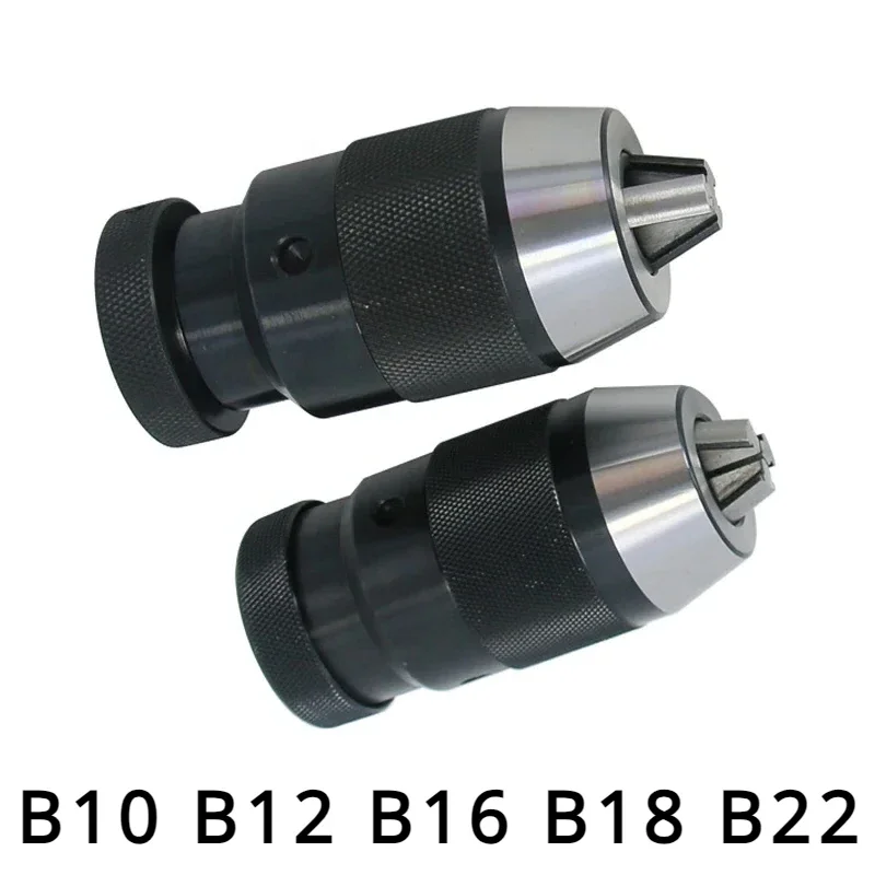 

B10 B12 B16 B18 B22 Automatic Self-tightening Drill Chuck Self-tightening Drill Chuck 0.5-6 1-10 1-13 1-16 5-20mm Drill Chuck