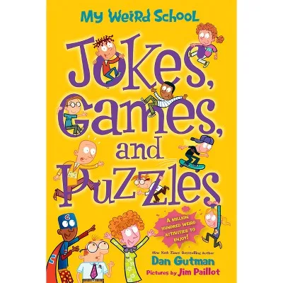 Children's Sticker Activity Book - My Weird School: Jokes, Games, and Puzzles, Paperback, 192 Pages, for Ages 6 to 10