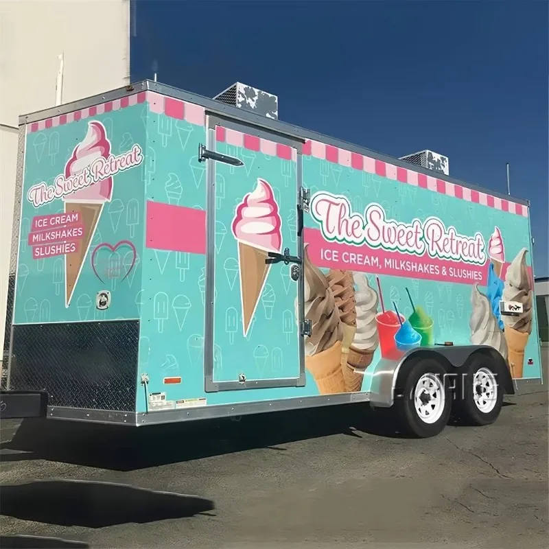 アメリカ承認済みカスタムフードトレーラー商業用移動式キッチン - Commercial Kitchen Vendor のレビューと価格