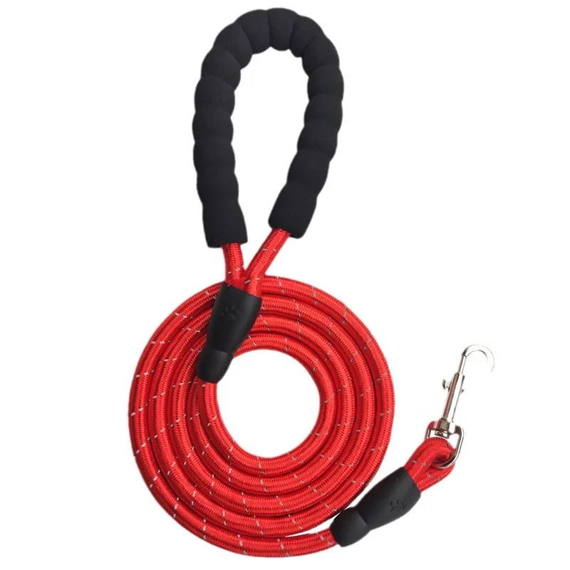 Dog traction rope dog walking rope collar collar pet supplies manufacturers wholesale large and medium small dog reflective dog 