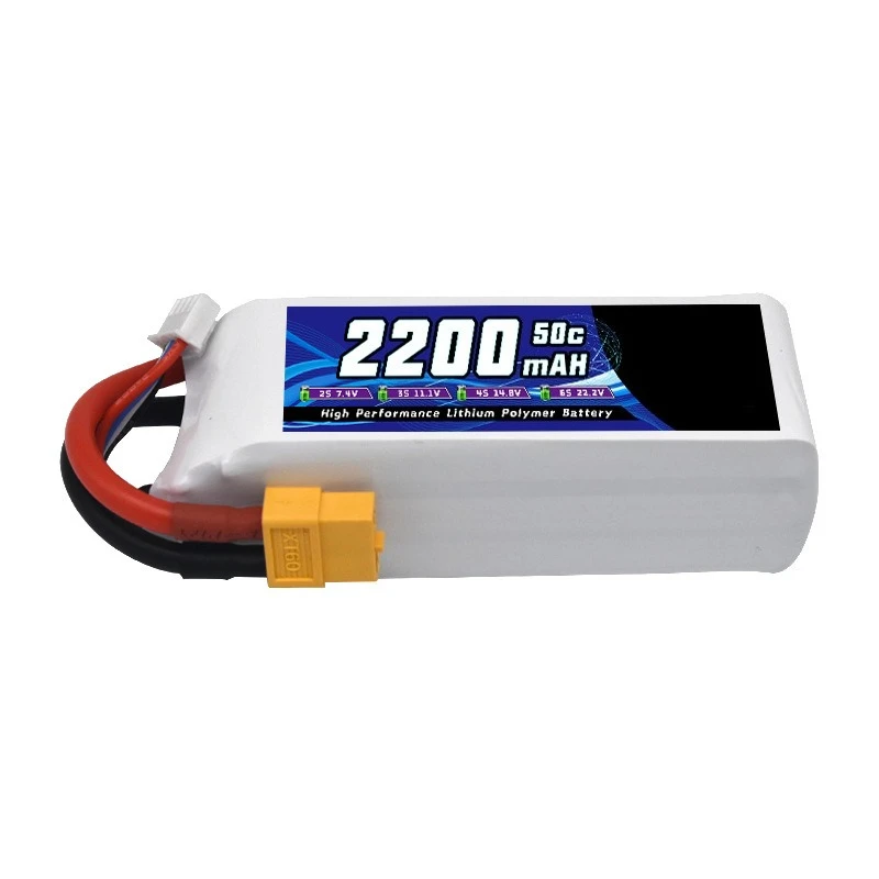 

2200mAh 3S High-Quality 11.1V 50C for Fixed-wing Aircraft Toy Car Model, Aircraft Model, FPV Lithium Battery