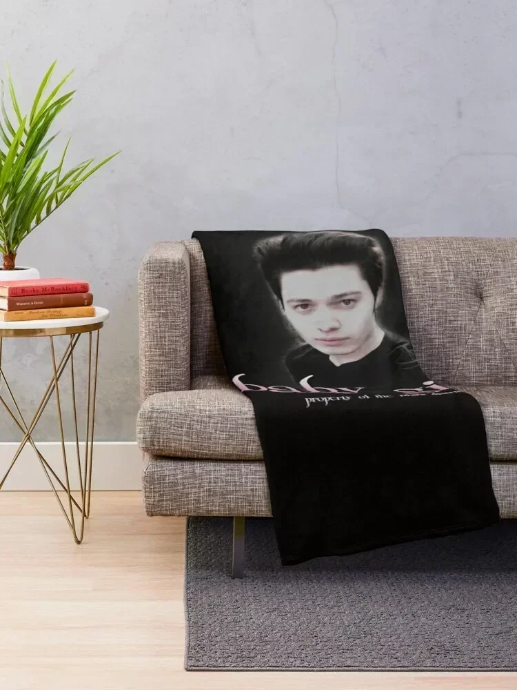 sparkly vampire lookalike baby girl Throw Blanket Fashion Sofas Giant Sofa Tourist decorative Blankets