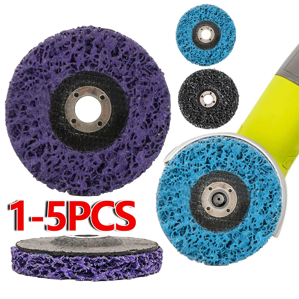 Bande de disque de meuleuse à bande XR, 100mm, roue de conversion, peinture, élimination de la rouille, propre, accessoires de meuleuse d'angle, 1 à 5 pièces