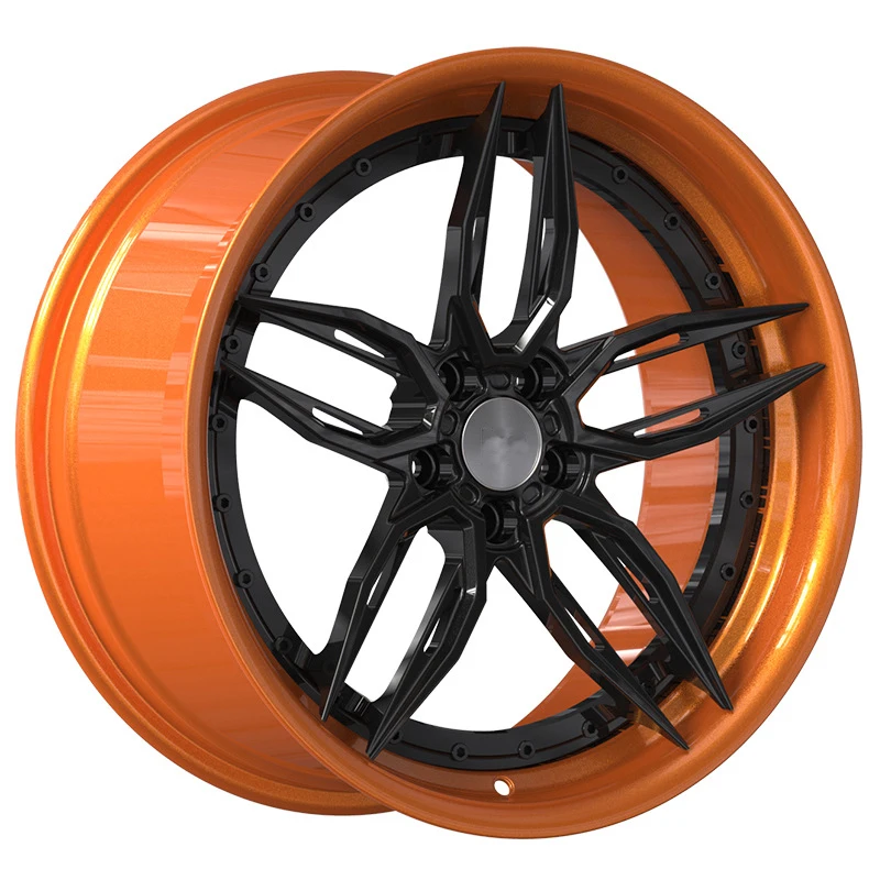 Custom aluminum 16 17 18 19 20 21 22 inch alloy passenger car wheels PCD 5x112 wheels from china