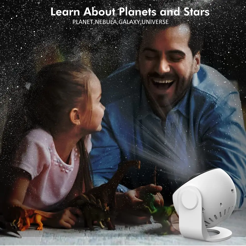 13 In 1 Planetarium Star Projector HD Image Area LED Night Light,4K 13 Film Discs,360° Rotate 1/2h Timer for Kids&Adults Bedroom