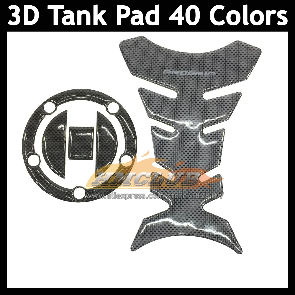 3D Carbon Fiber Tank Pad For SUZUKI KATANA GSXF600 GSX600F 2003 04 2005 2006 2007 03 04 05 06 07 Gas Tank Cap Protector sticker