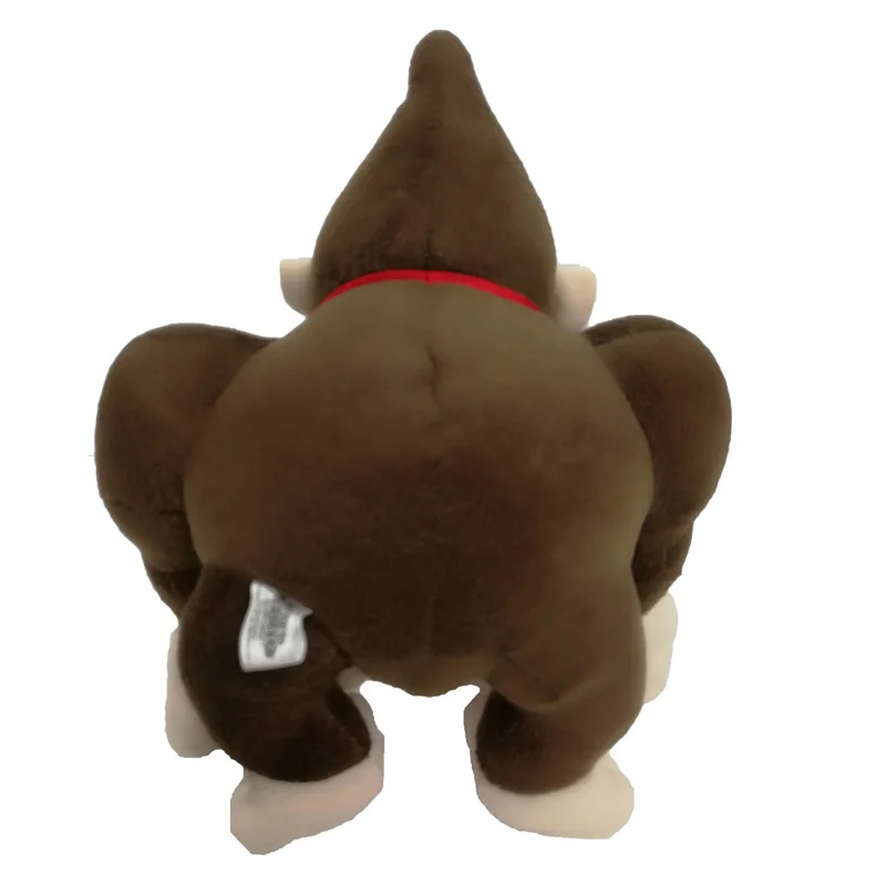 19-22cm juego de Super Bro Diddy Kong Peluche estatuilla de juguete lindo Diddy Kong cola larga Peluche Animal Peluche regalo de cumpleaños para niños