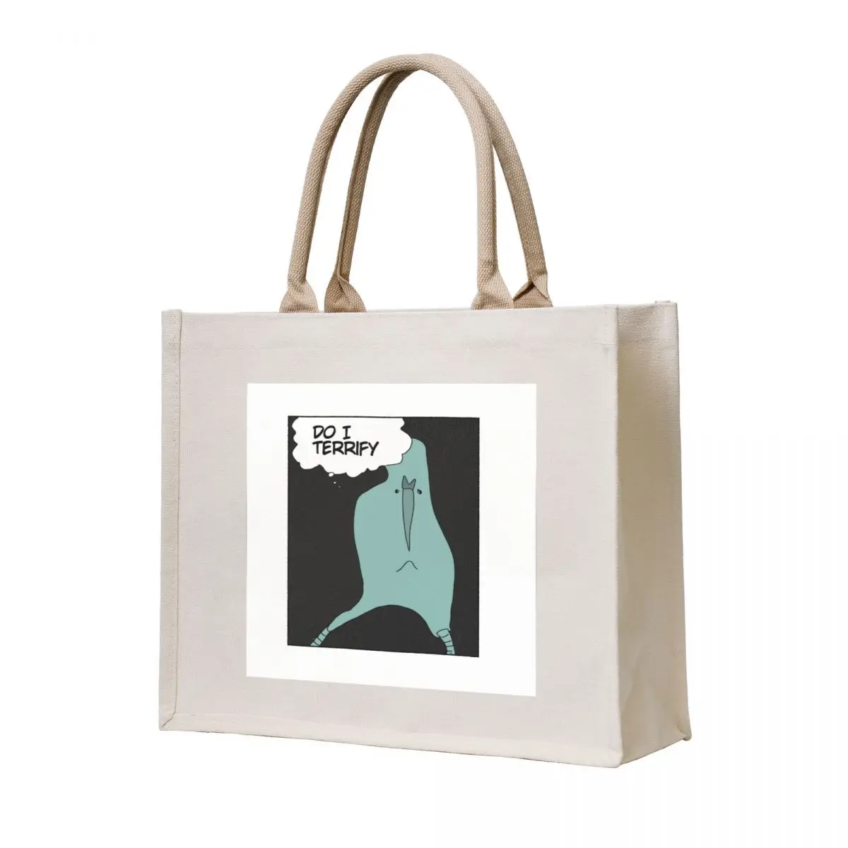 

Do I terrify Tote Bag reusable shopping bags shopping bag Lady bag custom tote
