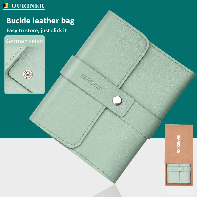 Goede Kwaliteit Manicure Set 16 In 1 Full-Function Kit Professionele Roestvrijstalen Pedicure Sets Met Lederen Draagbare Tas Cadeau