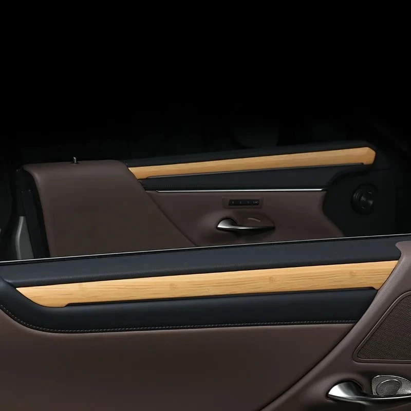 

Car Door Panel Trim Strips ABS Woodgrain Dahsboard Decoration Cover For Lexus ES200/300H 2025 Interior Decoration Accessories