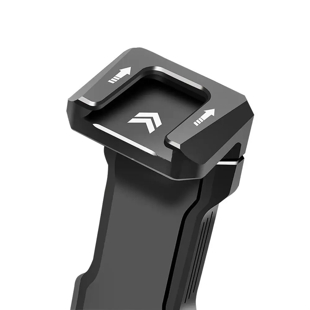 多機能カメラフォンクランプ-1-4インチネジ-360度回転-°-回転式携帯電話三脚クランプ-垂直撮影-コールドシューマウント