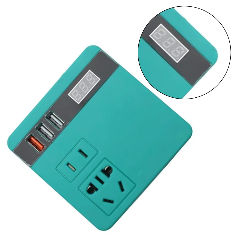 다기능 인버터 AC220V/DC5V/12V 인버터 실외 작업 일정한 온도 충전 대류 열 방출