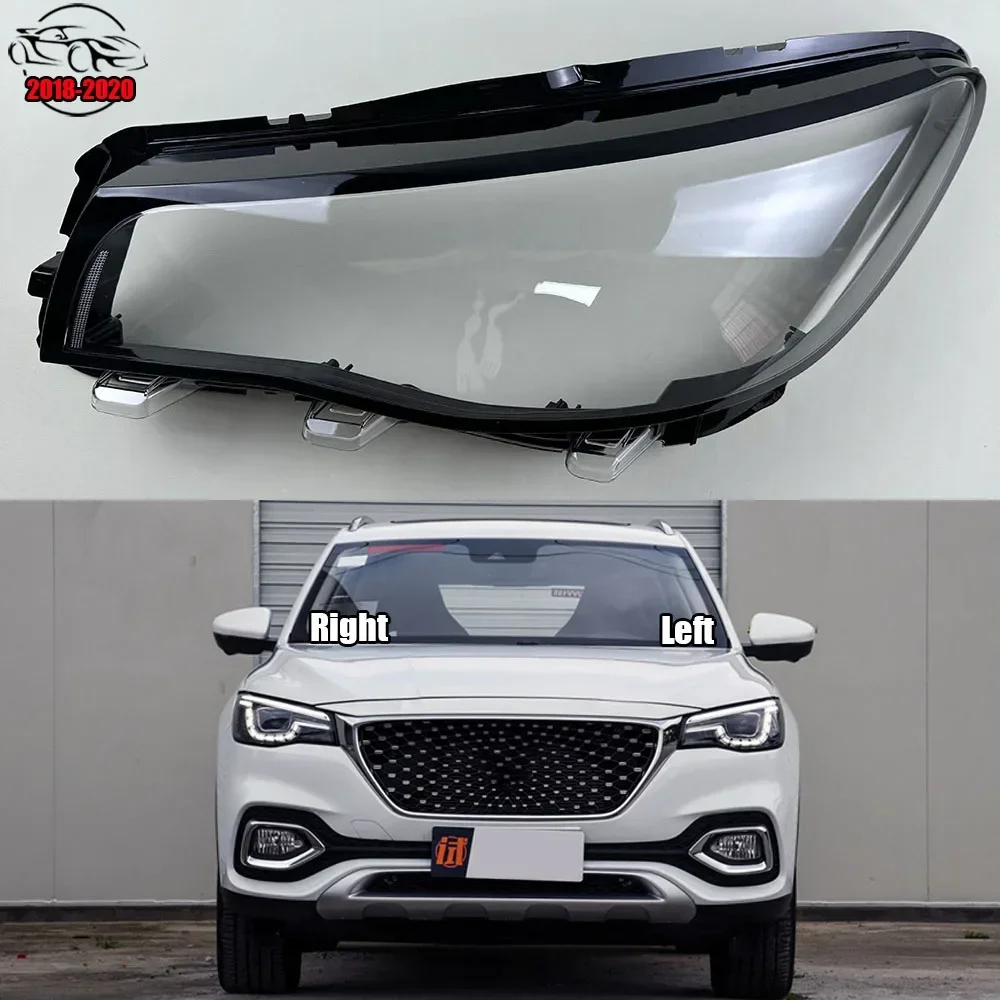 

For MG HS 2018 2019 2020 Headlight Cover Boutique Transparent Lampshdade Headlamp Shell Plexiglass Replace Original Lens