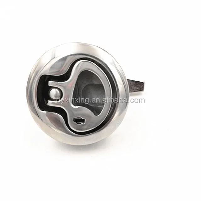 XHL34 Pull Ring Slam Latch Push To Close Latch Flush Pull Boat Latch