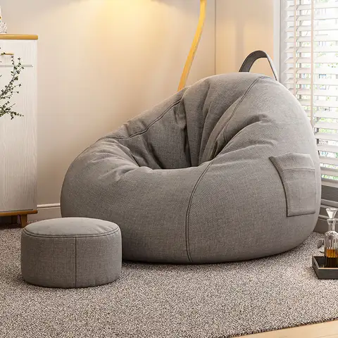 코너 럭셔리 대형 빈백 소파 플러피 인테리어 빈백 소파 모던 침실 레크라마 퍼프 파라 살라 홈 가구