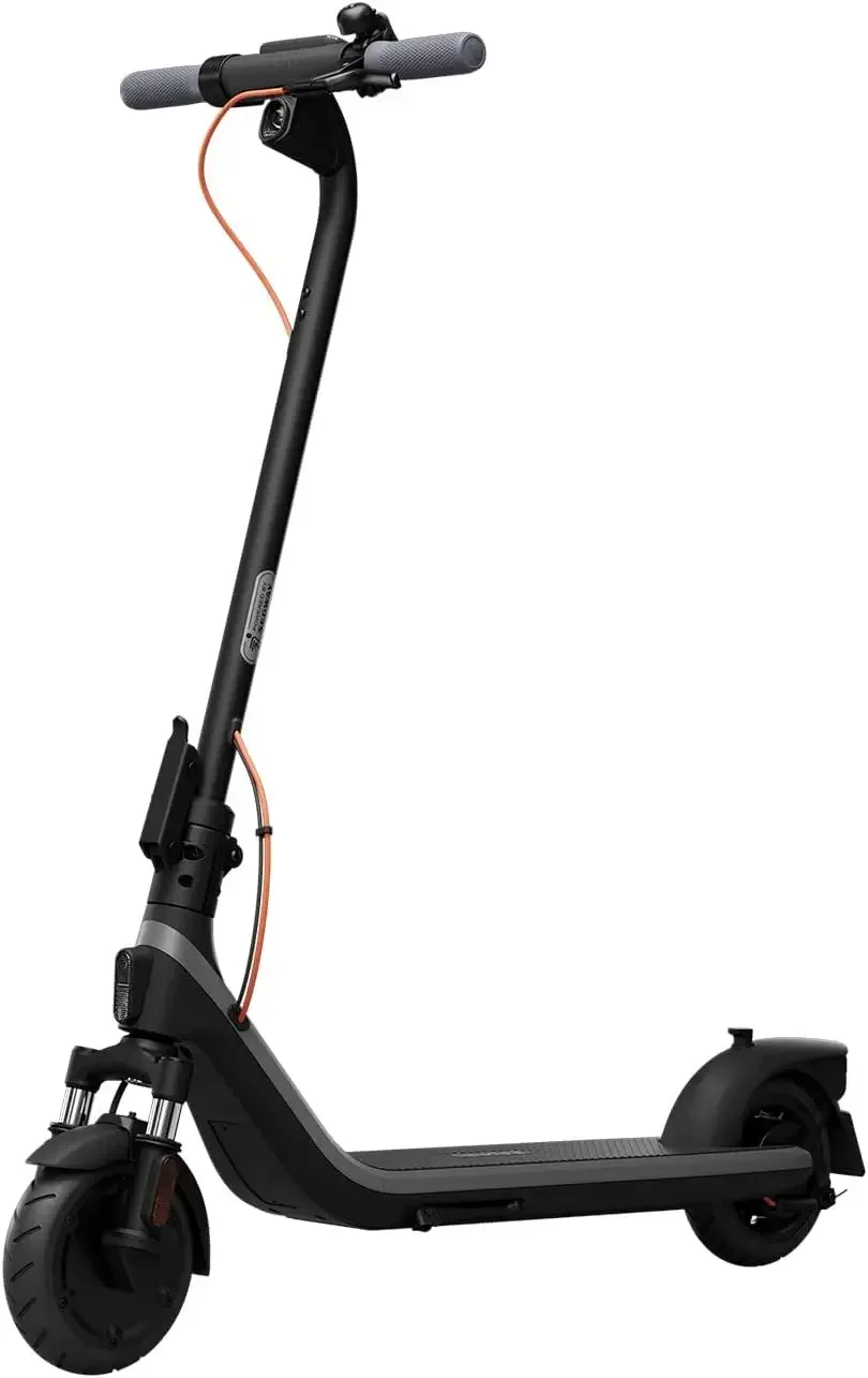 

Ninebot E2 Plus II/E2 Pro/E3 Pro Scooter, 15.5–20 MPH, Long Range, Dual Elastomer Suspension (E3 Pro only), Foldable Ad