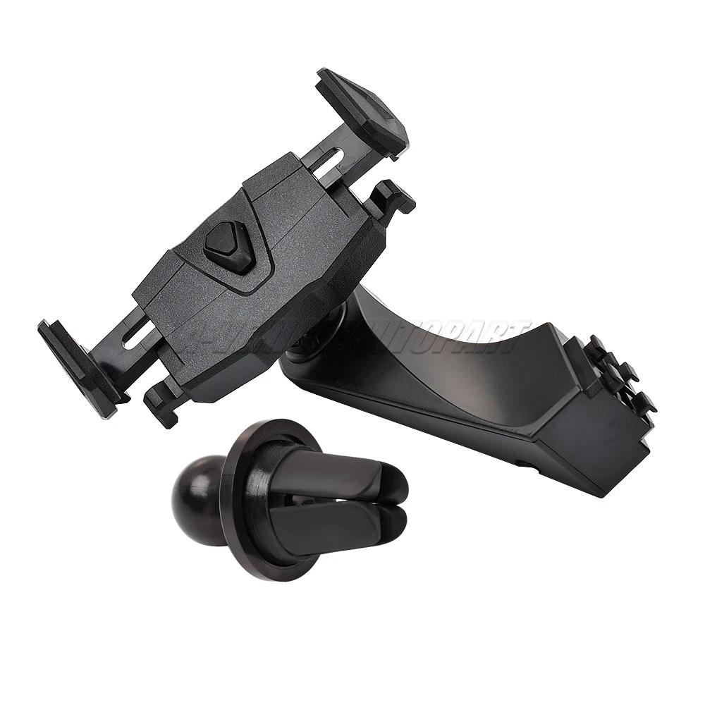 Neu für Jogger Sandero Logan MK3 1 Stück Schwarzer Armaturenbrett-Handyhalter Smartphone-Halterung Auto-Zubehör – Detail 6
