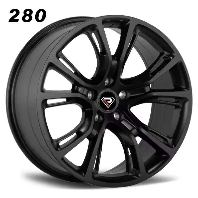 Hyper Black Hyper Spoke Cast Wheels 20 Inch 5x127 ET28 ET50 High Performance Custom Rims For Jeep Off Road Adventure Car