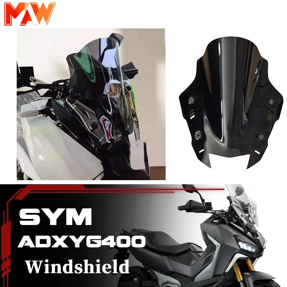 

For SYM ADXTG 400 motorcycle modified competition style front windshield chest windshield sym adx tg 400 400 adx tg
