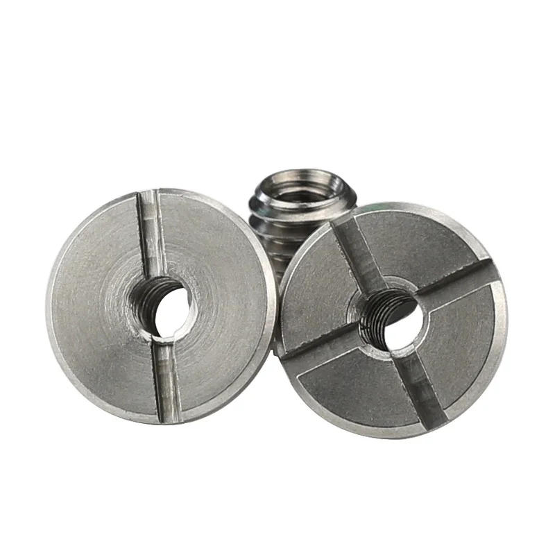 1 ~ 20 Edelstahl 3/8" Stecker auf 1/4" Innengewinde Adaptermutter für Kameraständer Stativ, Edelstahl-Transfermutterschrauben