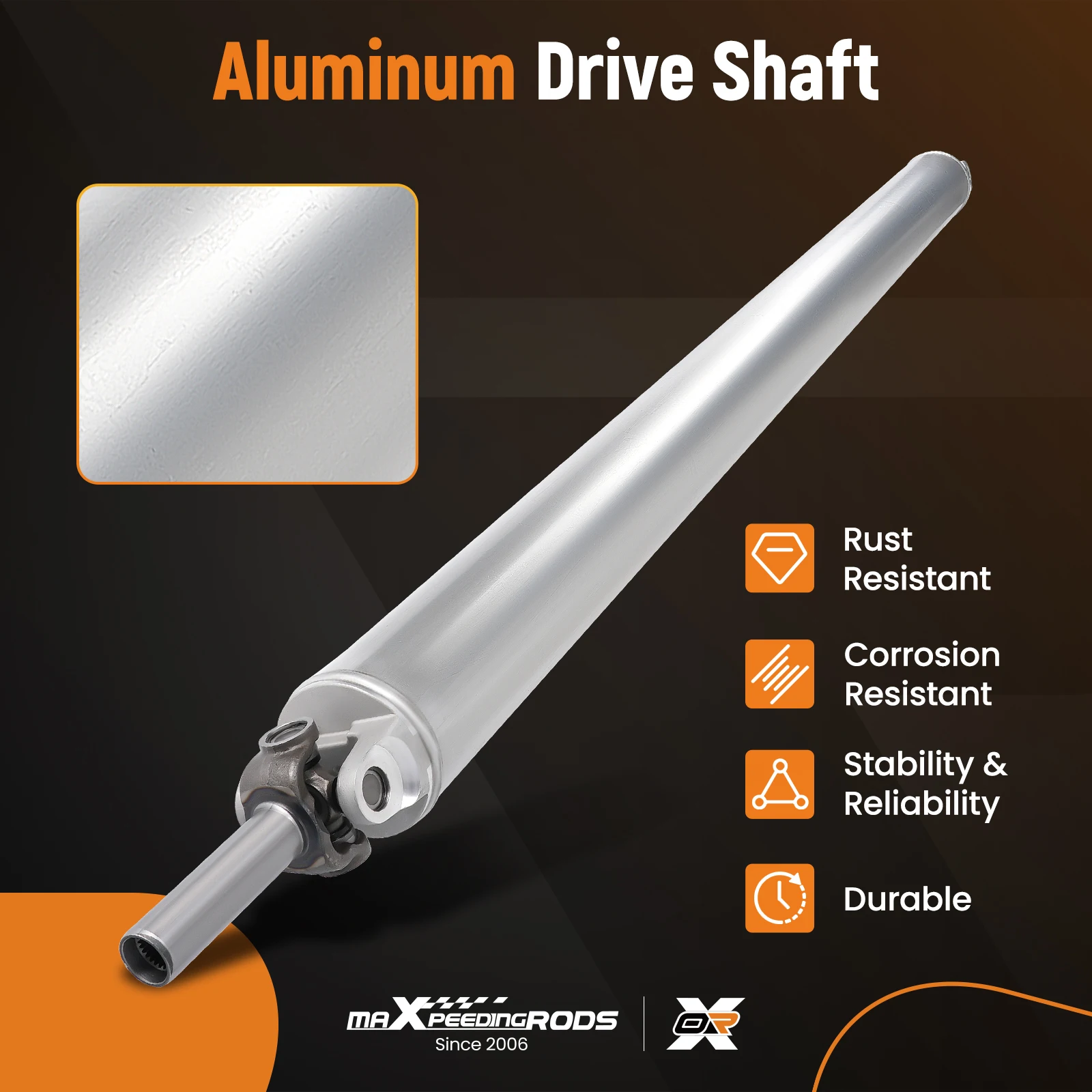 

Rear Driveshaft Prop Shaft Assy for Chevy Silverado 1500 04-2007 GMC Sierra RWD