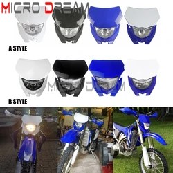 Motorcycle Bulb & LED Headlight Enduro Headlamp HI LO Beam For Yamaha WR 125 155 250 450 TT-R 50 100 125 230 YZ250F YZ450F YZ85