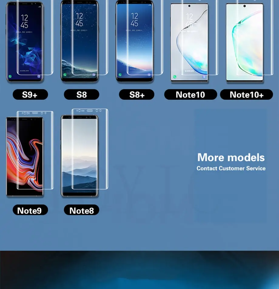 4Pcs Hydrogel Film Screen Protector For Samsung Galaxy S10 S20 S21 S22 Plus S23 Ultra FE Screen Protector For Note 20 8 9 10