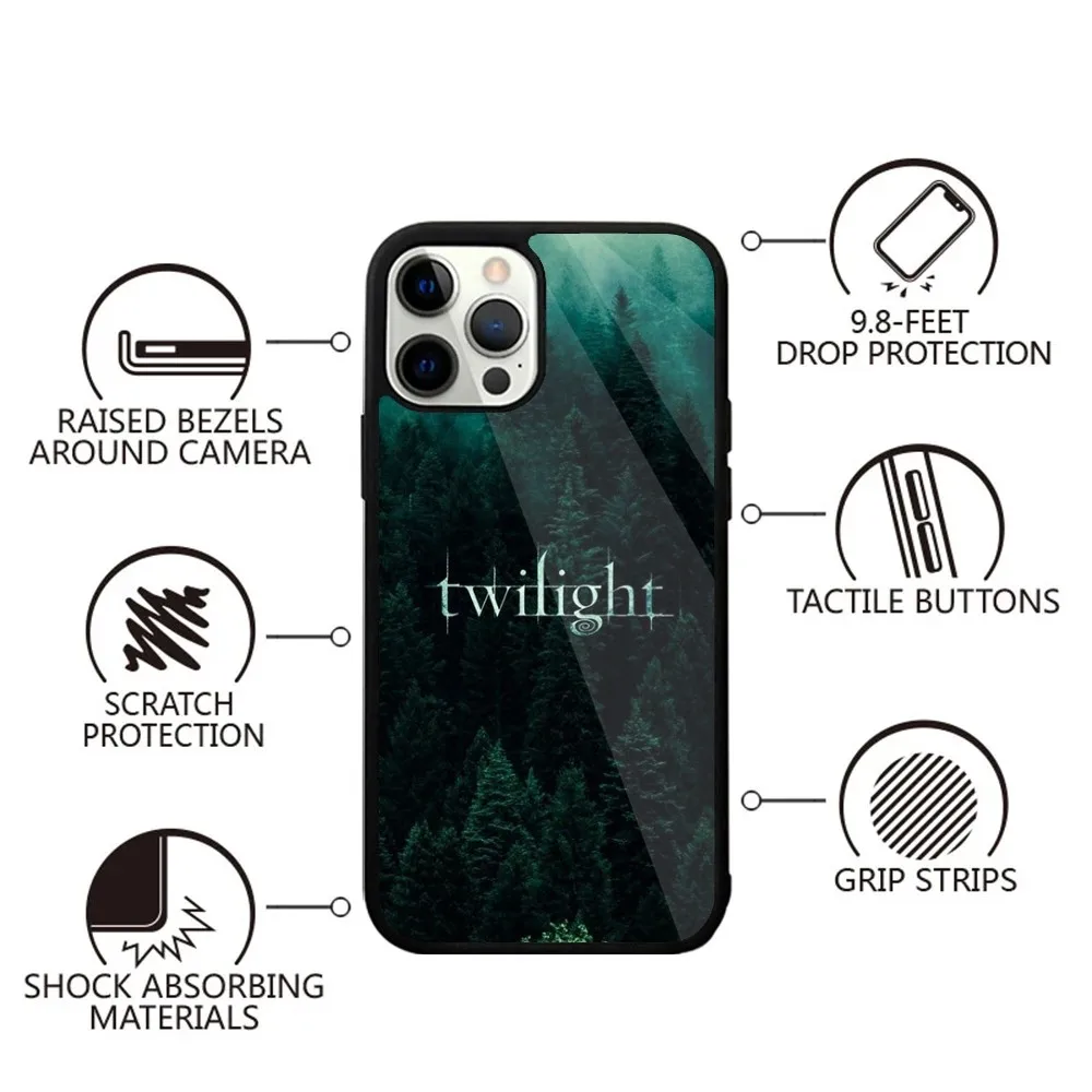 T-Twilight TV Series  Phone Case Strong Magnetic For IPhone 15,14,13,Pro,Max,Plus,11,12,Mini For Magsafe Wireless Charging