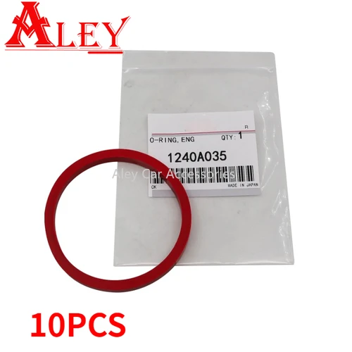 10 Uds 1240A035 junta tórica de enfriador de aceite para Mitsubishi L200 Nativa Pajero