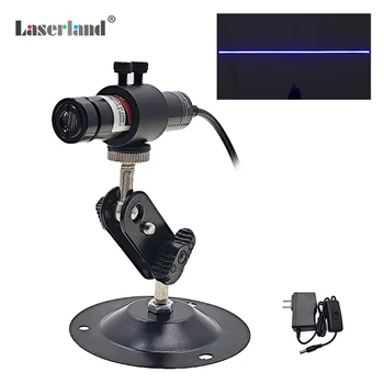 Modulo generatore laser linea blu per effetti di illuminazione laser della casa stregata del palude laser 18 mm 80 mW