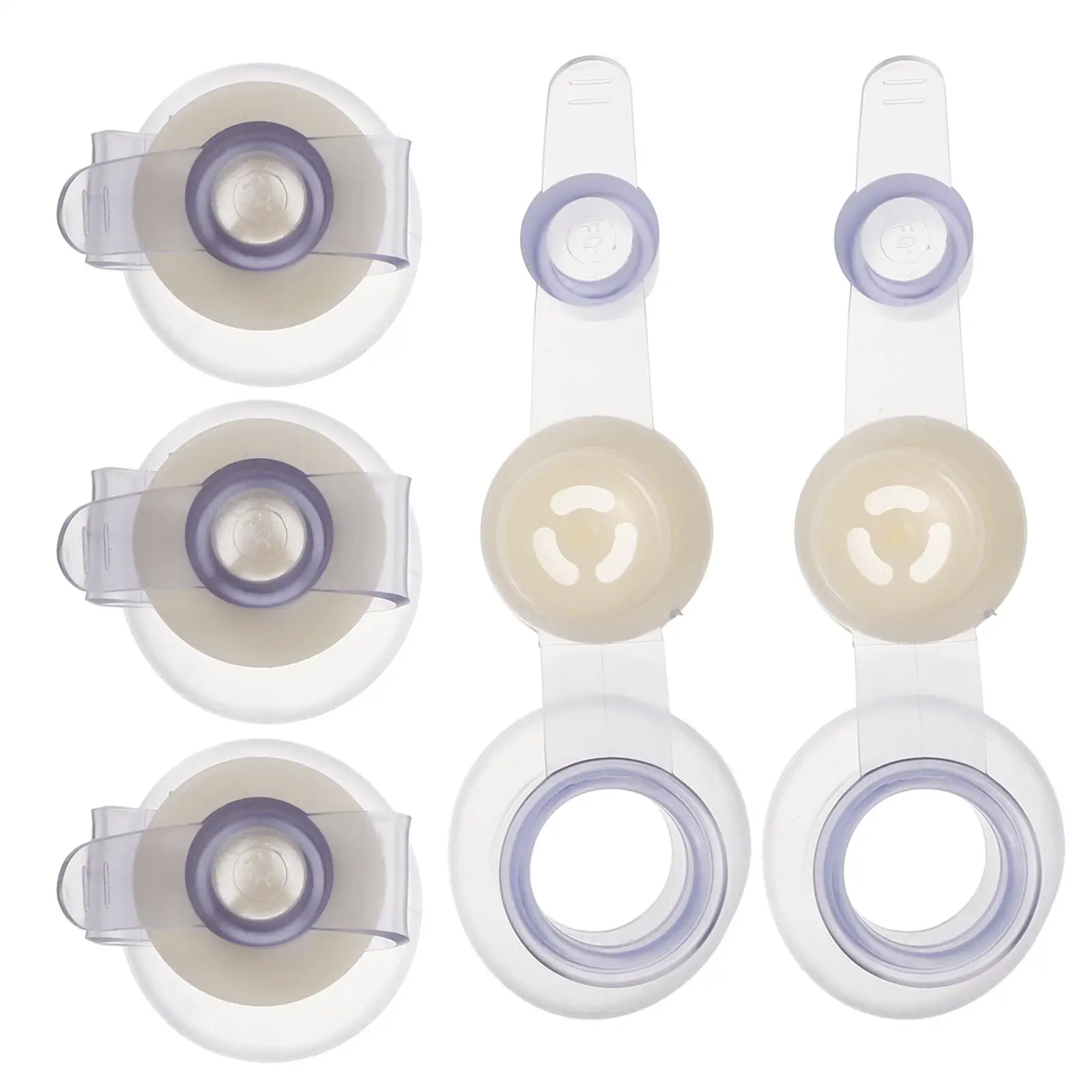

5 Pcs PVC Inflatable Mattress Valves Cap Water Bag Glue Valve Convenient Cover Accessory for Pillow High Pressure Stable