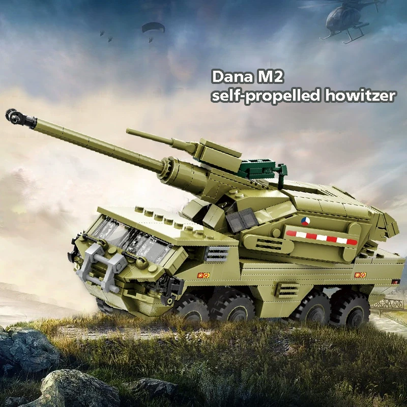 2024 نموذج دبابة مركبة مدرعة عسكرية حديثة جندي الحرب الجيش سلاح اللبنات مجموعات الطوب الأطفال أطفال لعبة البناء