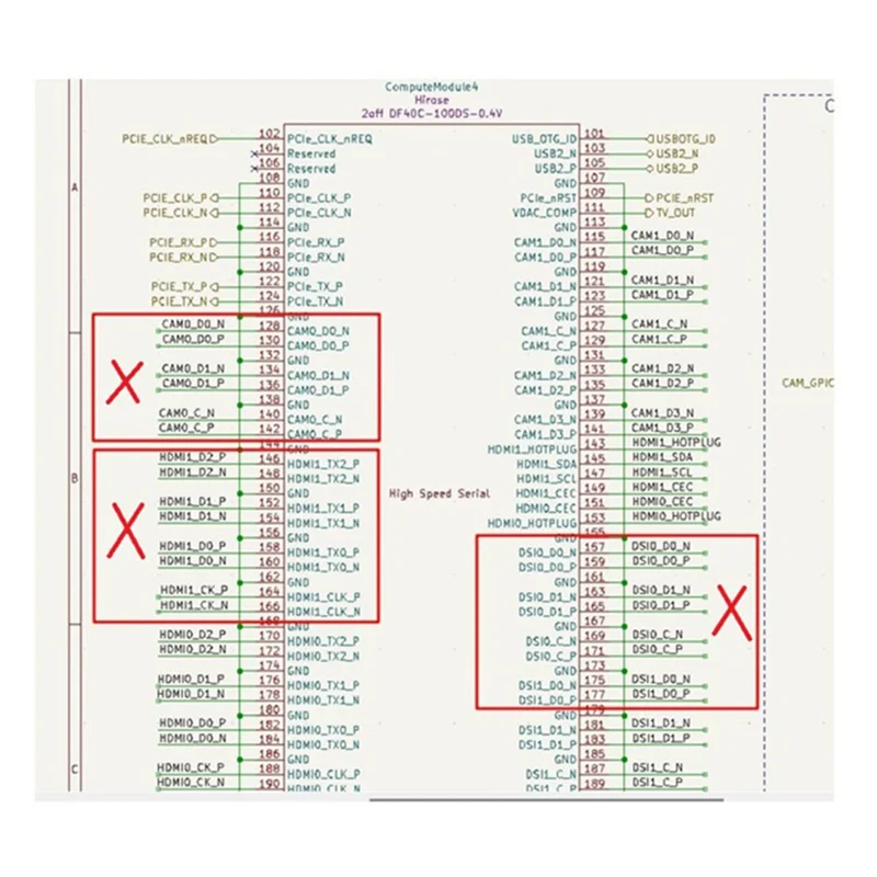 Compatible con Banana Pi -CM4 Amlogic A311D, Quad Core ARM -A73 4G LPDDR4 16G EMMC Minipcie