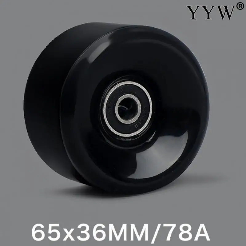 65x36mm 78A Hardness Quad Roller Skates Wheels Large Size Wheels Roller Sneaker Shoes Wheels Outdoor Skating Sliding Gear