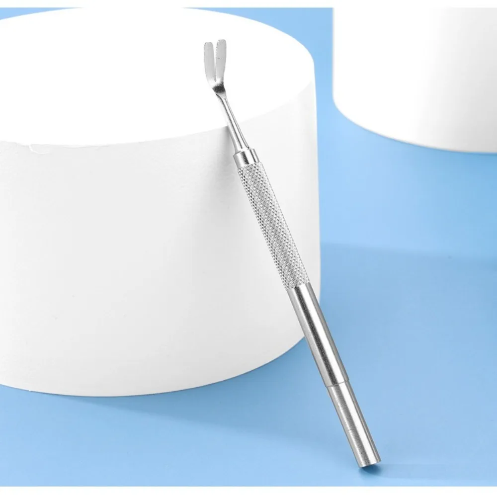 Picture 4: Stainless Steel Tick Fork Effective Design Fork Shape Pet Flea Removal Tweezers Tick Clipping Tool Pet Cleaning